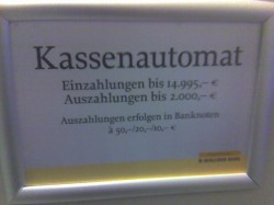Kassenautomat Kassenautomat