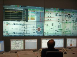 Kontrollraum in Schwarze Pumpe