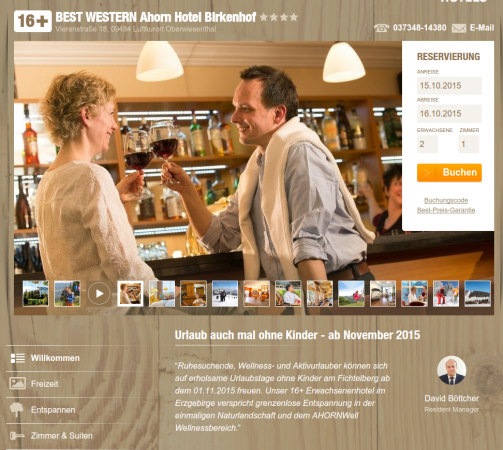 Ahorn Hotel Birkenhof**** ohne Kinder Ahorn Hotel Birkenhof**** ohne Kinder